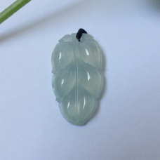 【非凡翡翠】冰种叶子 形状饱满 底质细腻水足 天然A货翡翠LG263